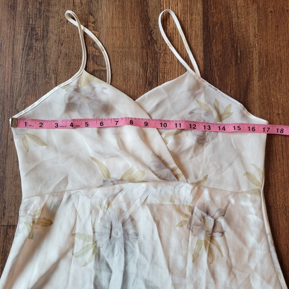 Vintage Val Mode Lingerie Floral Print Slip Dress - Picture 7 of 9